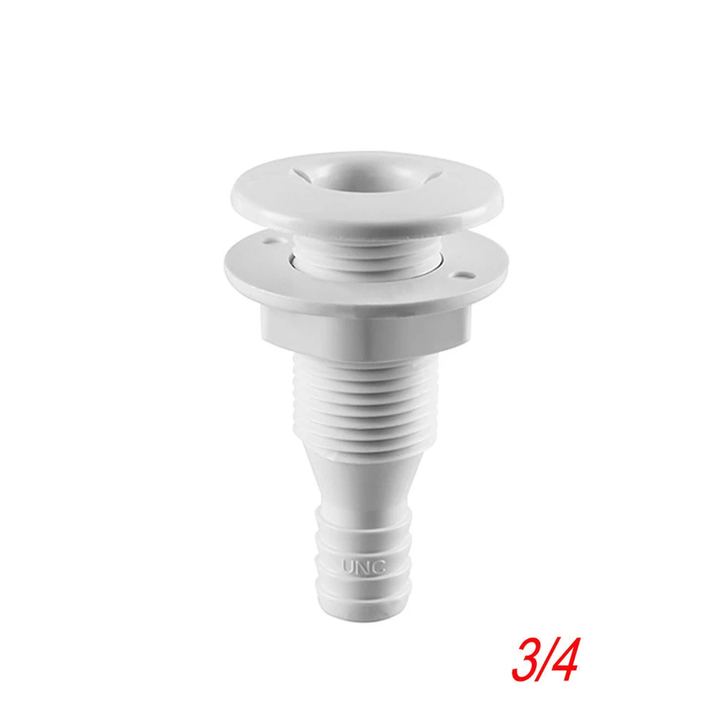 Boat Scupper ABS 3/4in Connector Coupling Outlet Thru Hull Aerator Accessories Boats Marine Yacht Sail Hardware