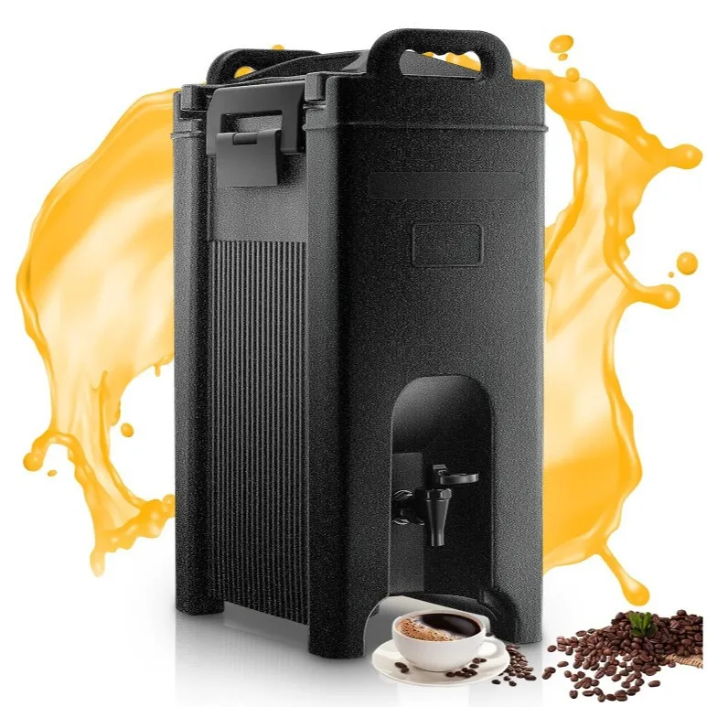 Outdoor Kitchenware Beverage Coffee Bucket Insulator Soup Bucket Portable