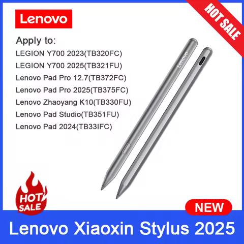 Original Lenovo Xiaoxin Stylus 2023 for Legion Y700 2023 Lenovo Pad Pro 2025 Pad 2024 4096 Level Pressure Write Bluetooth