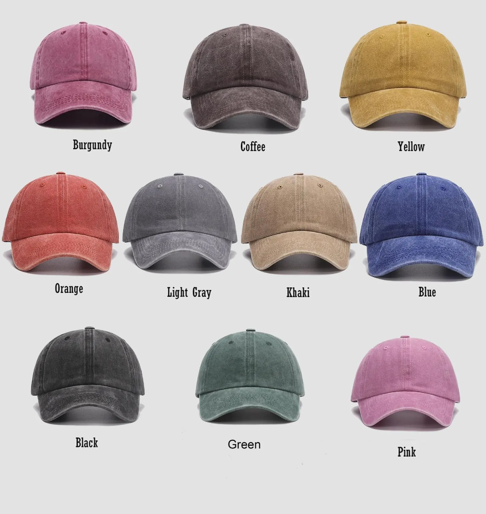 Go Ask Your Dad Washed Baseball Cap, Low Profile Cotton Hat