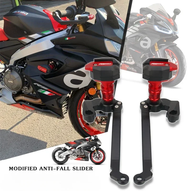 

For Aprilia RS660 RS 660 2020-2022 Motorcycle Falling Protection Frame Slider Fairing Guard Crash Pad Protector