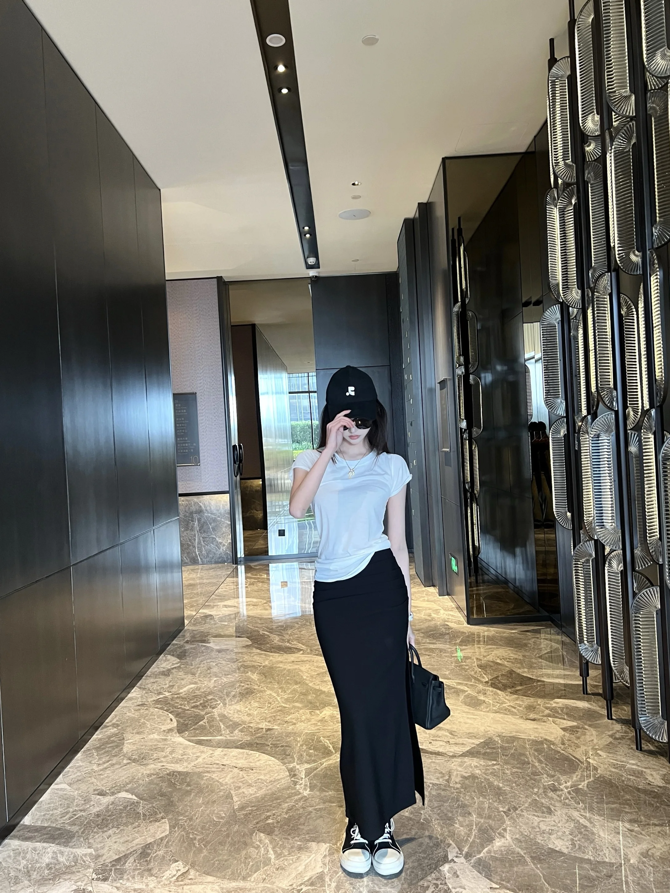 

Женская эластичная юбка-карандаш Nemowu Sea Mermaid с низкой талией и разрезом, облегающая, с высокой талией, весна 2026, модная