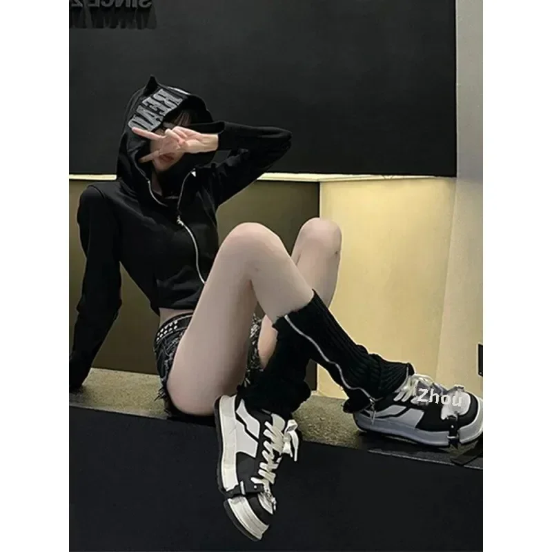 Pantalones cortos vaqueros de tiro bajo para mujer, estilo Retro americano, Sexy, Y2k, ajustados, Mini pantalones calientes Vintage, ropa de calle, pantalones cortos vaqueros góticos, pantalones vaqueros negros