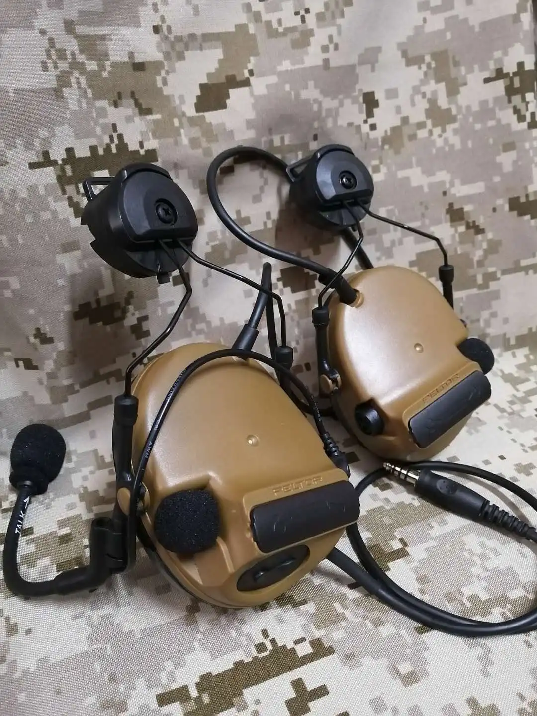 Outdoor Tactical Replica Comtac-III C3 Polar Noise Reduction Tactical Earphones (Helmet Version)