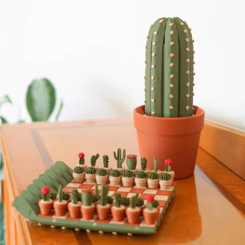 3d-printed-simulation-cactus-potted-plant-chess-checkers-figurine-succulent-model-desktop-decor-for-home-office