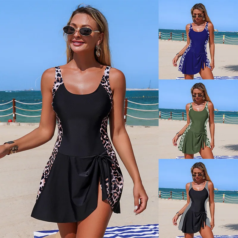 Bathing Suit Women Skirt Swimsuit  New European And American One-piece Swimsuit Swimsuit