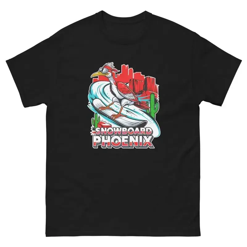 T-shirt Snowboard Phoenix Road Runner Usa Snowboarding Animal