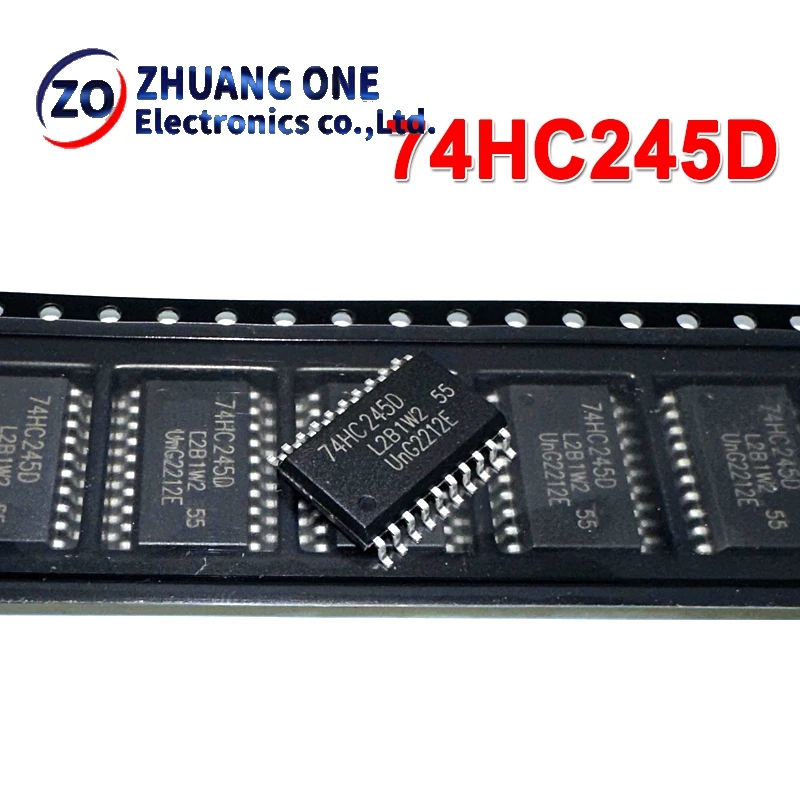 10pcs/lot Brand New & Original Sm74hc245d 74hc245 Mingwei LED Display IC