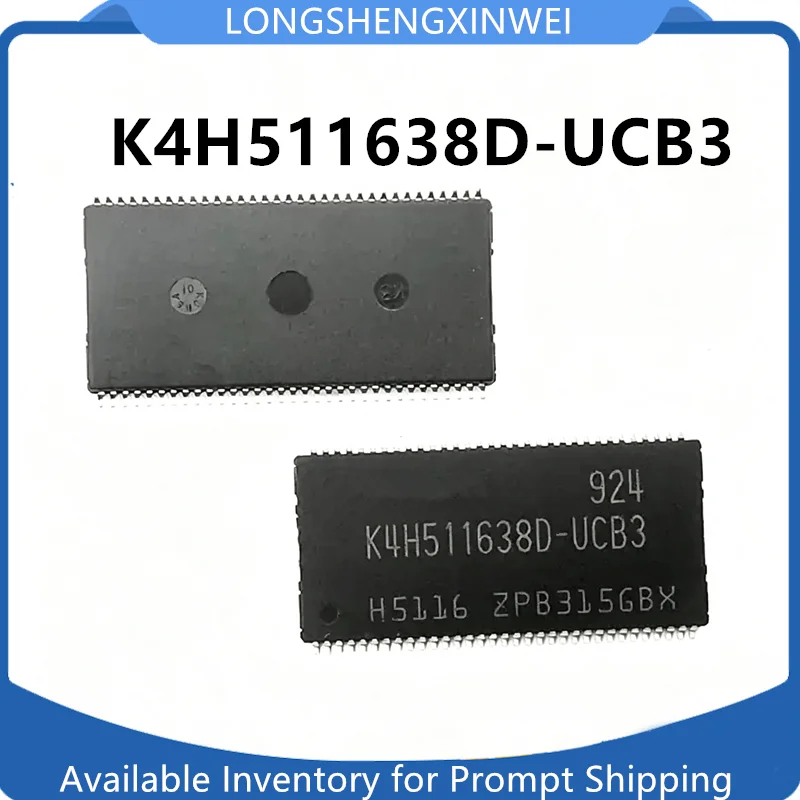 1PCS K4H511638D-UCB3 K4H511638D New TSOP66 Original Memory Chip in Stock