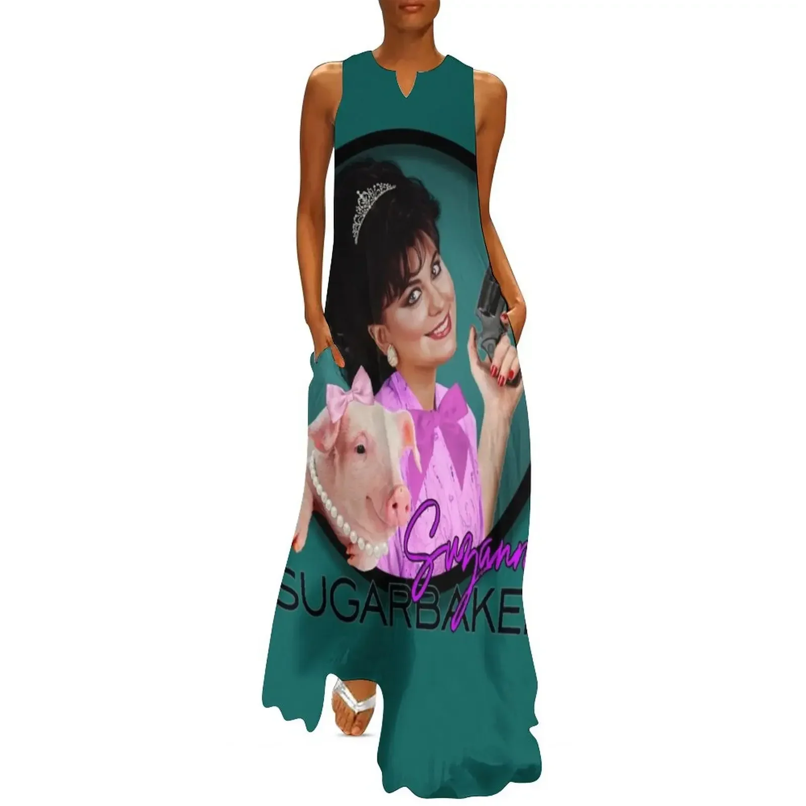 

Designing Women - Suzanne Sugarbaker Long Dress summer dress for women 2025 women's clothing trend 2025 dresses for womens Dress