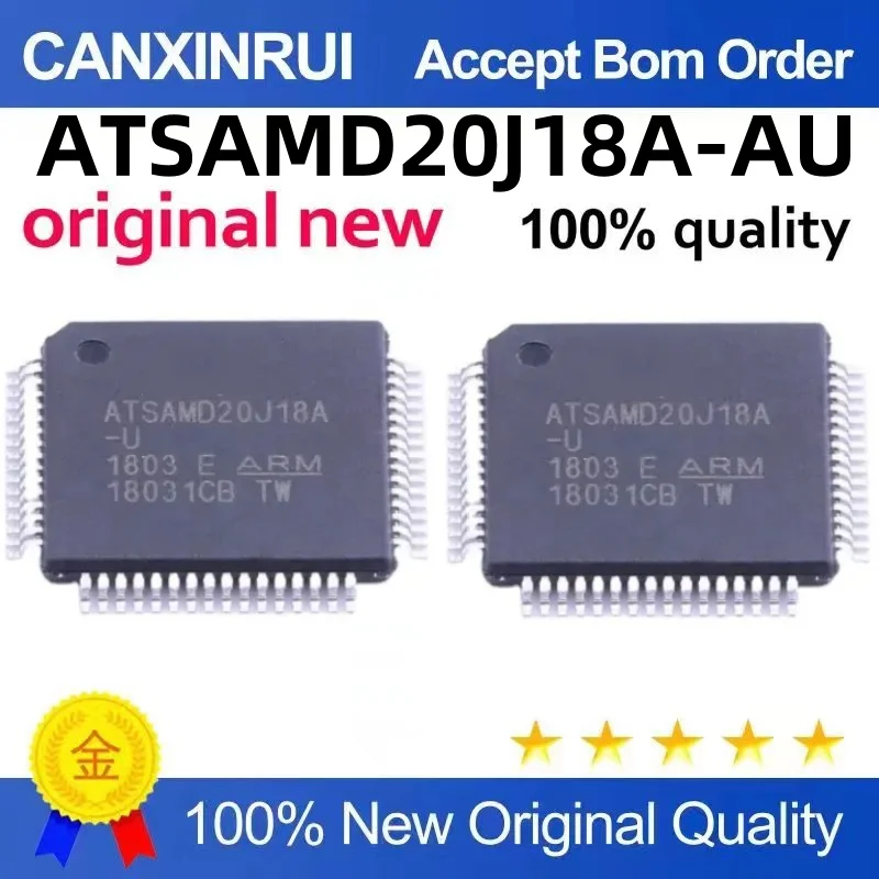 

ATSAMD20J18A-AU QFP64 Package MCU Chip Quality Assurance