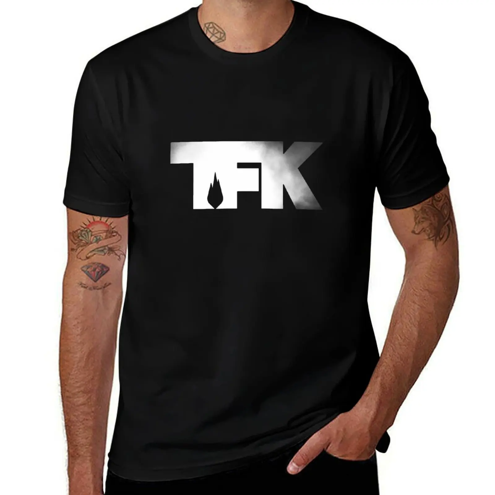 

TFK - Smoke T-Shirt t shirts for man graphic vintage t shirts for man cotton T-Shirt