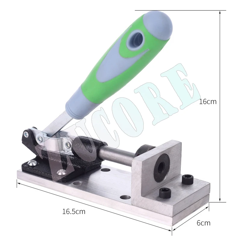 수동 엣지 밴딩 펀치 기계 8mm/15mm 엣지 밴딩 기계 홀 가이드 목공 엣지 밴딩 가죽 펀칭 도구