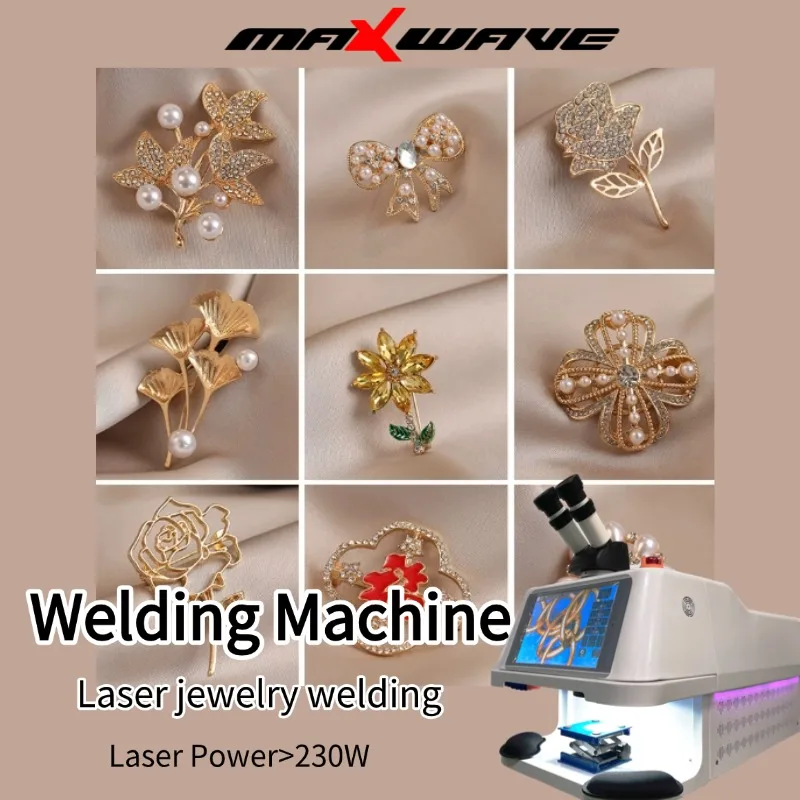Advanced 230W+ YAG Laser Welding Machine for High Power Laser Spot Welding on Jewelry, Electronics, and Metal Components