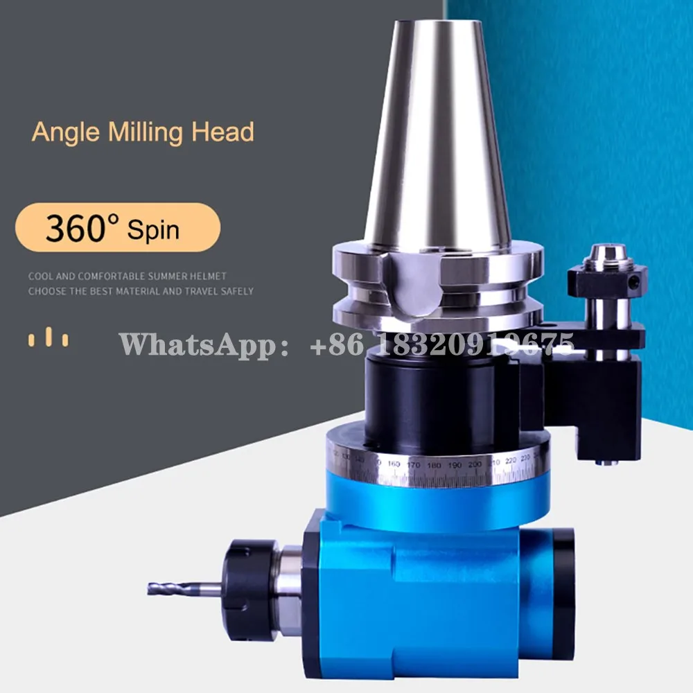 

Latest CNC Machining center BT30-90 degree angle head side milling cutter handle BT30-AGER25 32 40 right angle milling head