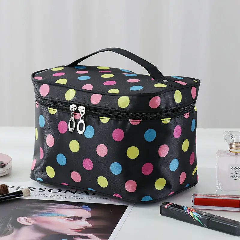 Women\'s Makeup Bag Travel Organizer Cosmetic Vanity Cases Beautician Necessary Beauty Toiletry Wash Storage Pouch Bags Box