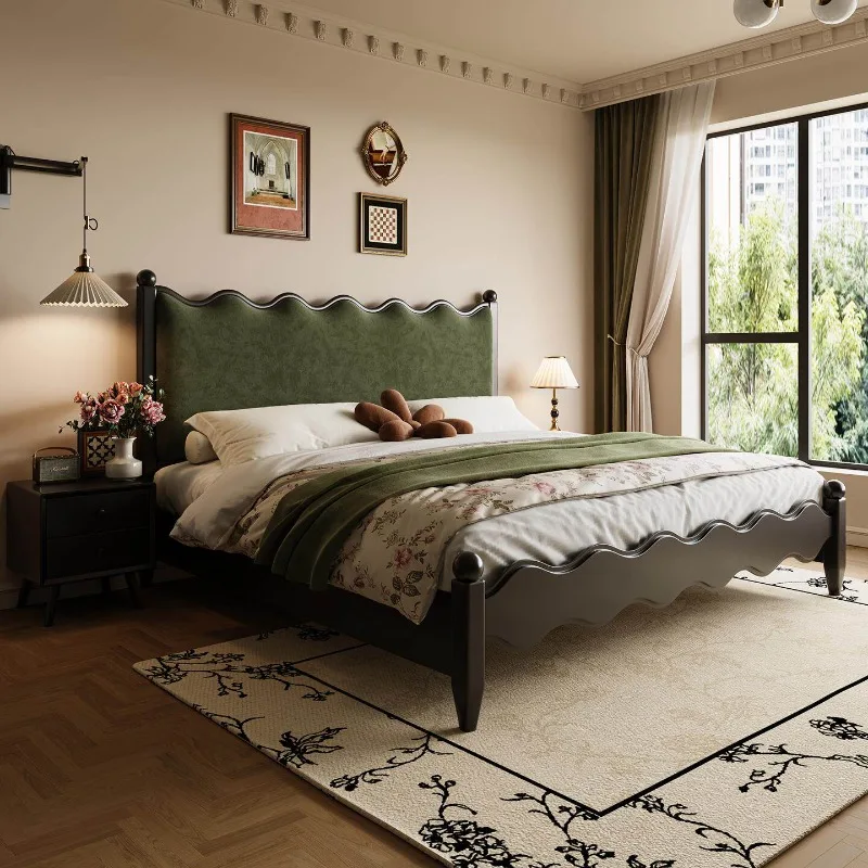 Mobile Sleeping Bed Princess Wooden Girls Floor Modern Luxury Children Bedroom Bed Double Letto Matrimoniale Hotel Furniture