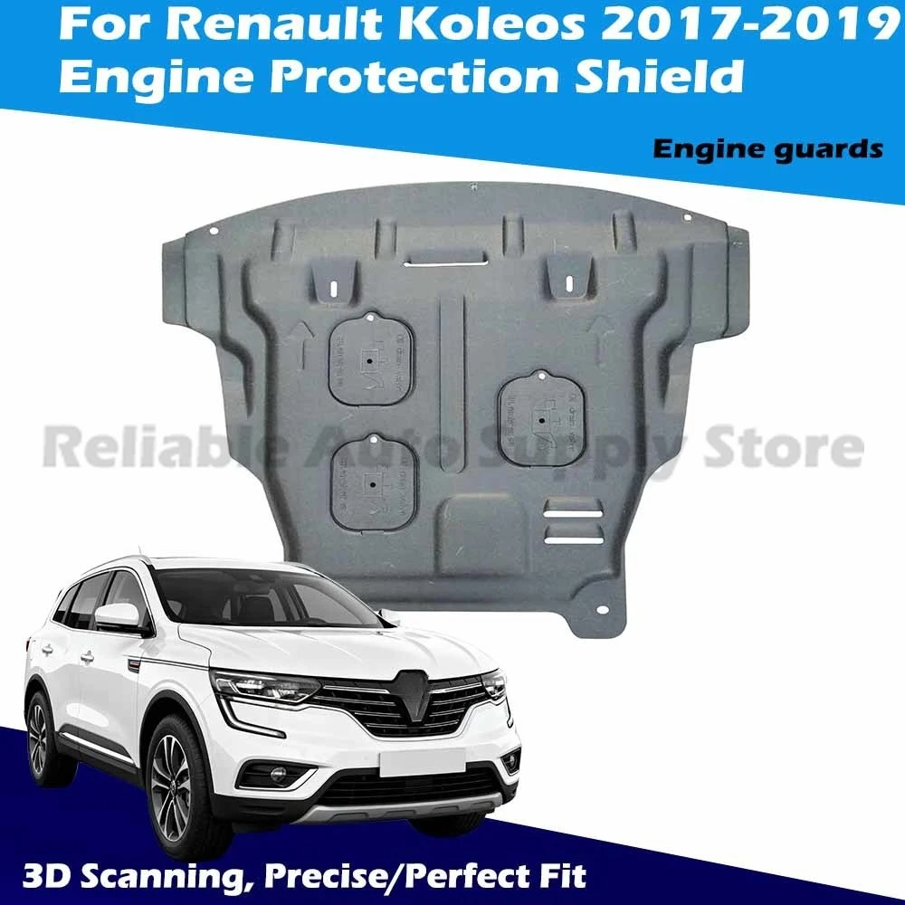 

High Performance Engine Bottom Shield Heat Proof Durable Cover for Car Protection For Renault Koleos 2017-2019