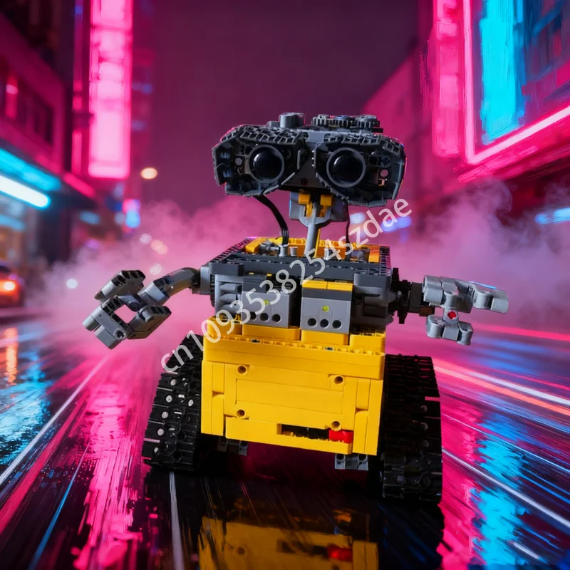 

844pcs MOC Technical Wall E Model Building Blocks Architecture Toys Assemble DIY Christmas Gift Creative Idea Kids Birthday