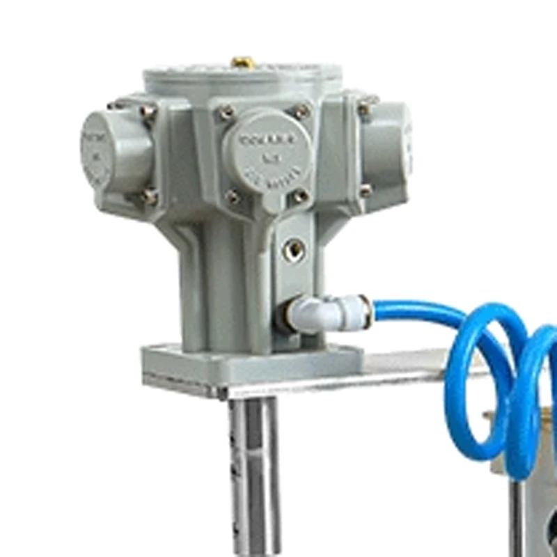 Pneumatic Mixer 5-Cylinder Agitator Automatic Lift-Type Paint & Coating Liquid Mixer (20-80L Capacity) 0.5HP/370W
