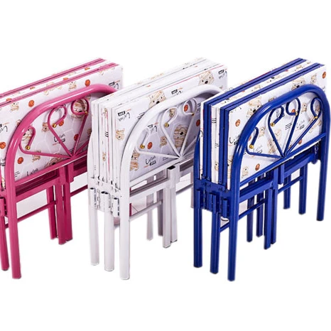 

New design folding camping bed folding bed metal folding bed