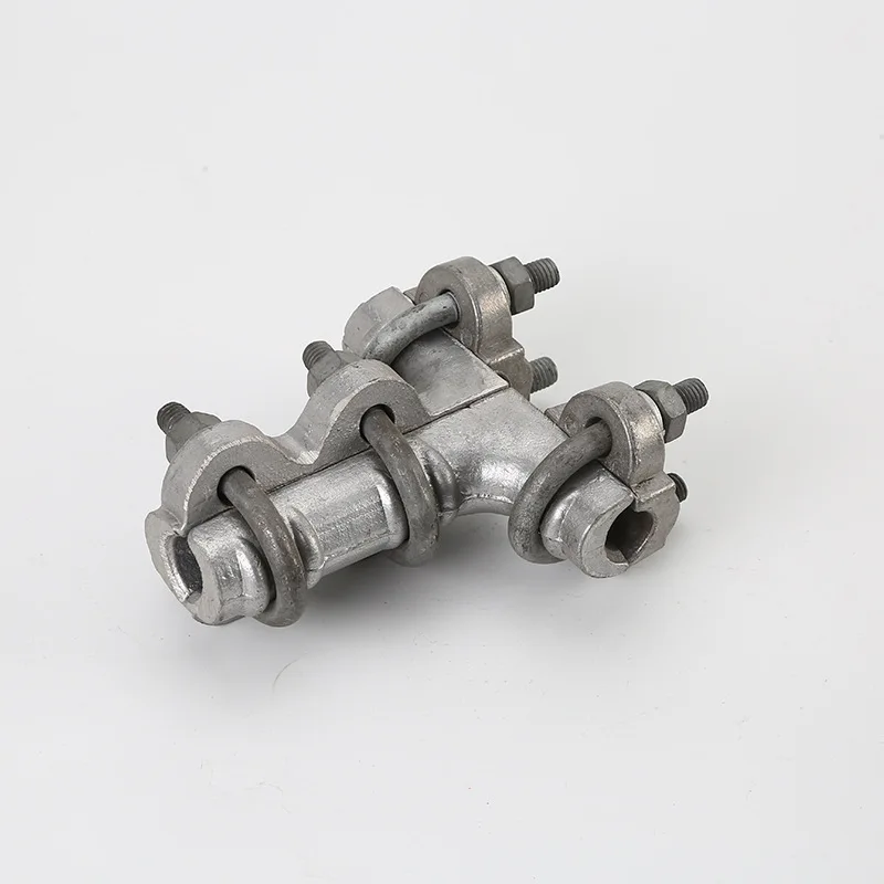 T-type wire clamp TL bolt type single wire T-type wire clamp, aluminum hot-dip galvanized U-type bolt power branch