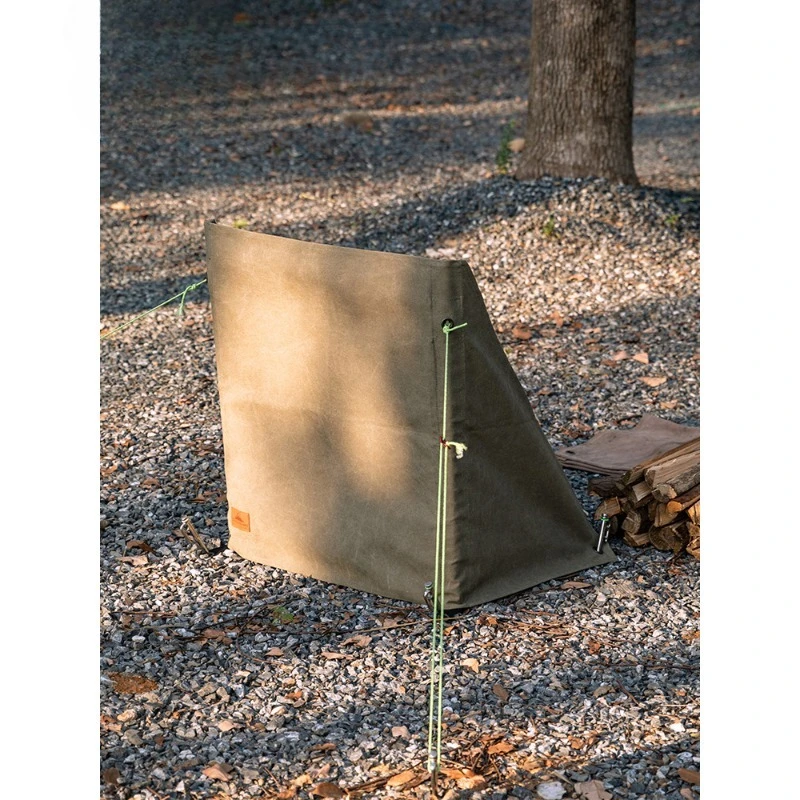 Windshield autumn and winter outdoor camping fire windshield B-660 high temperature folding array