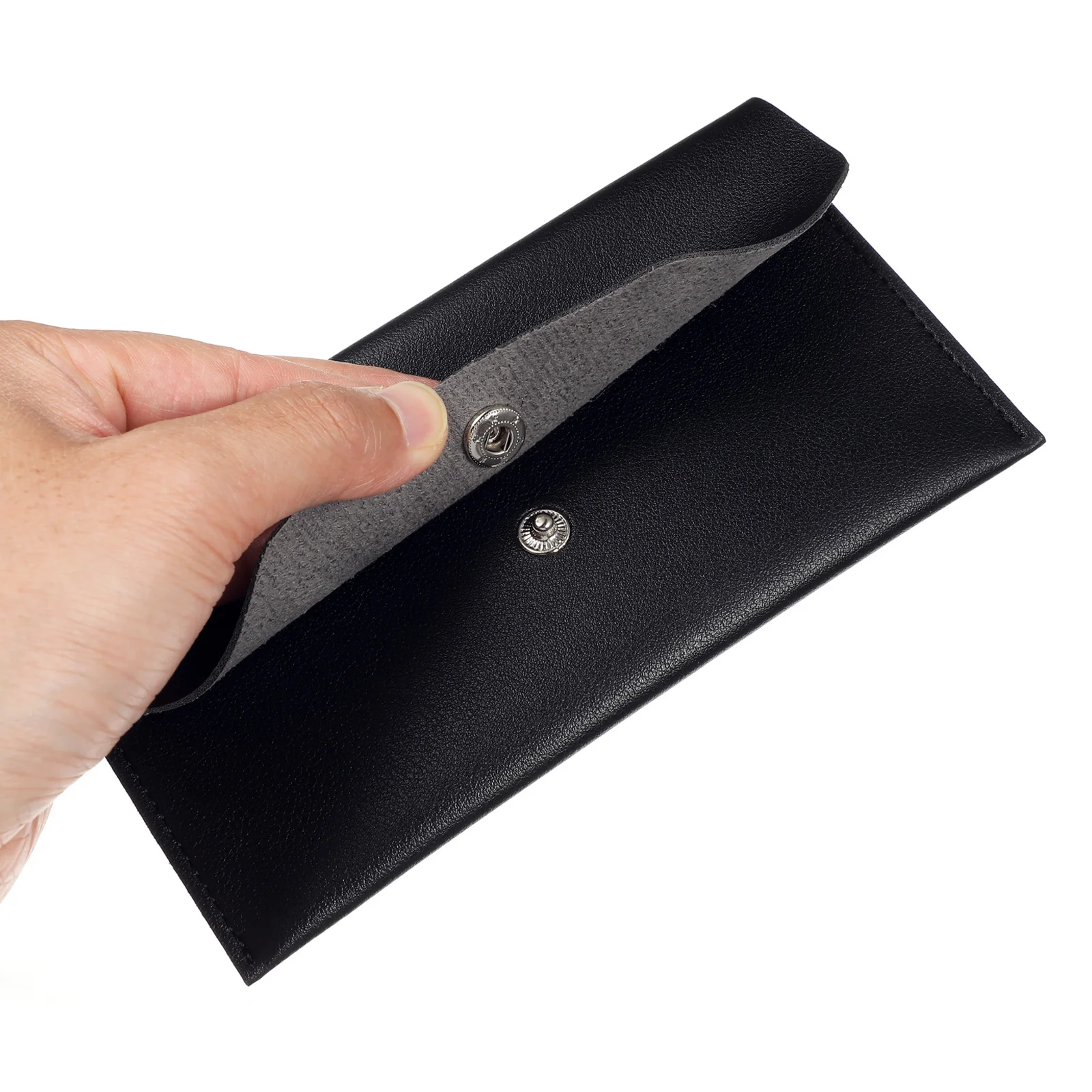 Cash Envelope Wallet PU Long Clutch Large Capacity Organizer for Women Credit Cards Cash Receipts Travel Events