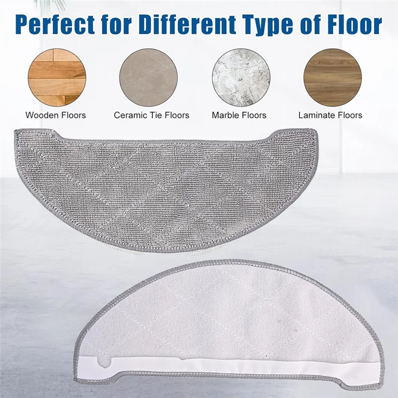 IMOU RV1 Pro/RV1 Pro Max 예비 부품 가정용 청소 교체 부품 용 ABBK-10PCS 걸레 패드 세트