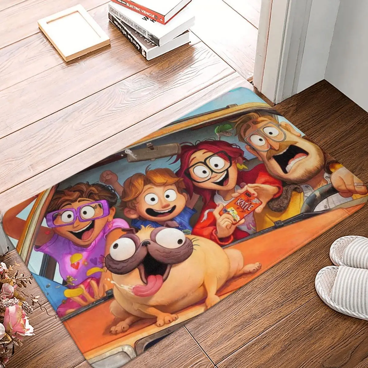 Family Bath Mat The Mitchells vs. The Machines Doormat Kitchen Carpet Outdoor Rug Home Decoration