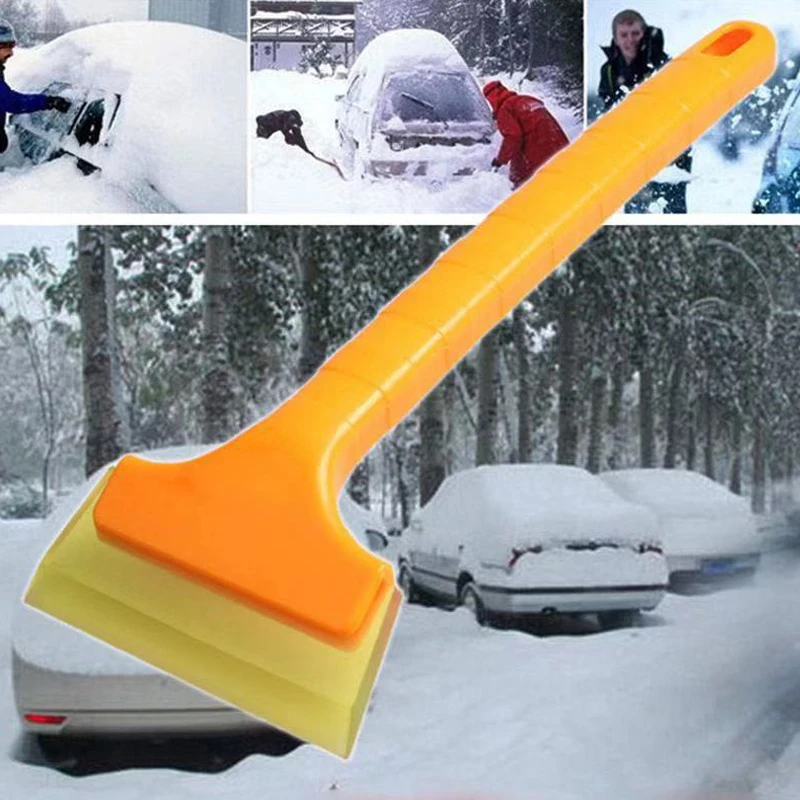 Winter Car Ice Snow Shovel Anti-Slip Snow Removal Shovel Snow Scraper Tendon Material Snow Remover Tool Car Accessories