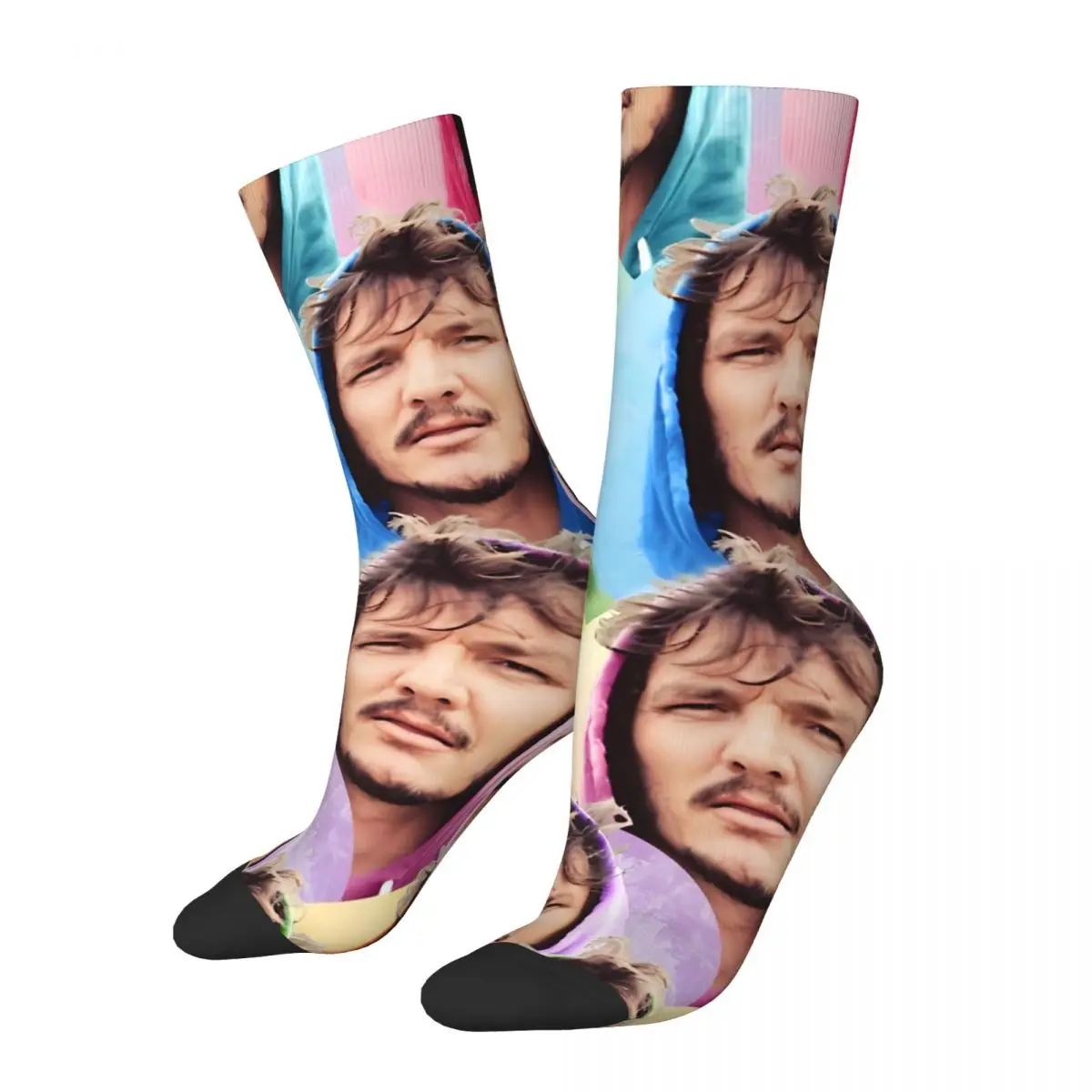 Collage Original Willow Days Pedro Pascal Unisex Winter Socks Outdoor Happy Socks street style Crazy Sock