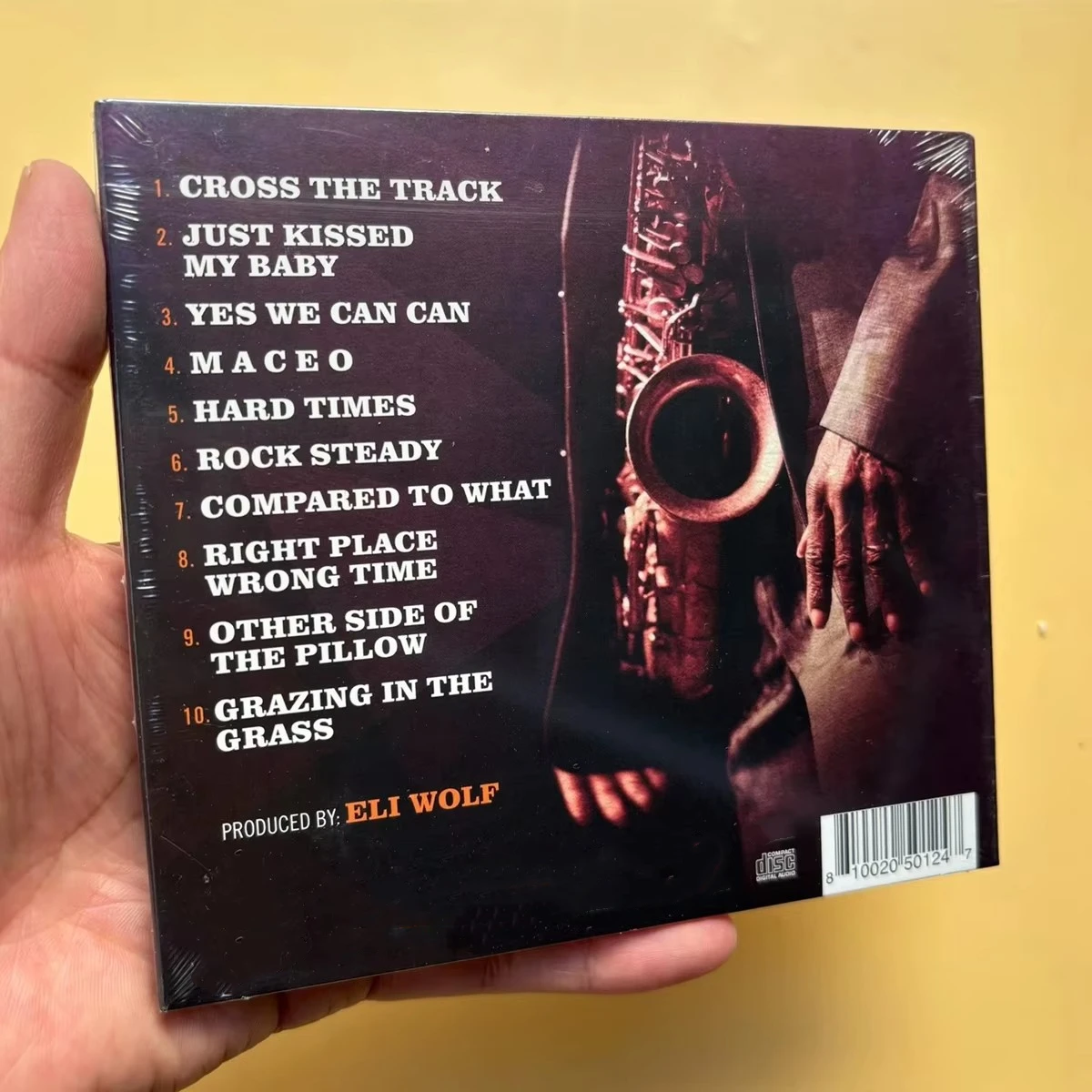 Jazz-Funk Maceo Parker Music CD Soul Food Cooking With Maceo Album Cross The Track Music Record Cosplay Walkman Soundtracks Box