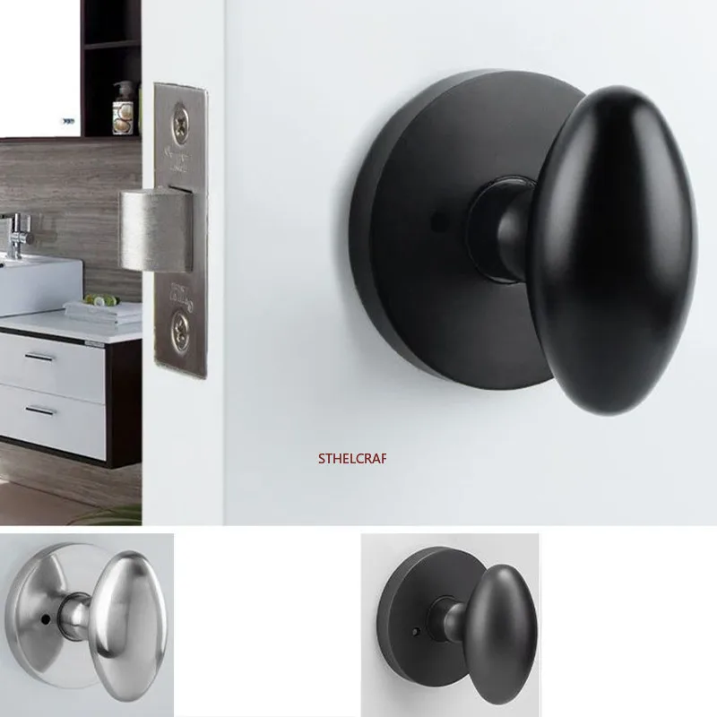 

Детские защитные дверные замки из цинкового сплава, одноязычные дверные замки для спальни, сферические дверные ручки, замки для прохода, домашнее оборудование