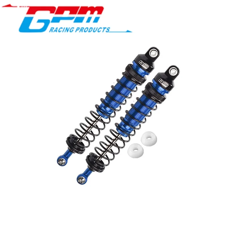 

GPM RK122R АЛЮМИНИЕВЫЕ 6061-T6 ЗАДНИЕ РЕГУЛИРУЕМЫЕ ПРУЖИННЫЕ Амортизаторы (122 ММ) ДЛЯ LOSI 1/10 ROCK REY БЕСЩЕТОЧНЫЕ ROCK RACER / BAJA REY DESERT