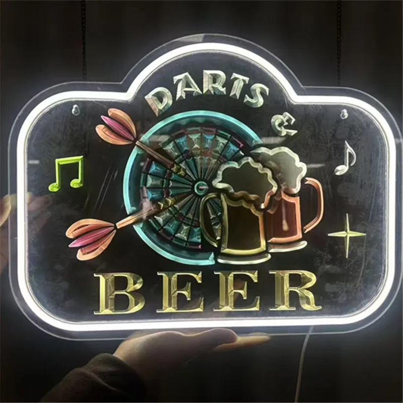 Custom neon signs personalized dimmable LED neon signs, family birthday bars, wedding party night lights and company signs