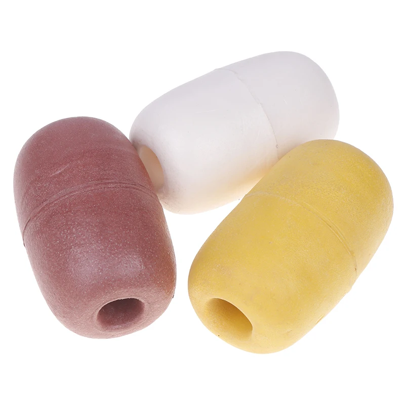 2Pcs Oval Fishing Net Buoy Float Deep Water Foam Float Crab Pot Marker Drift Anchor Rope Floating Buoy For Fishing Tackle 7*11CM - view 6