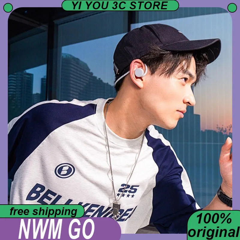 NWM Go Bluetooth наушники беспроводные шейные спортивные наушники с шумоподавлением IP55 водонепроницаемые легкие наушники