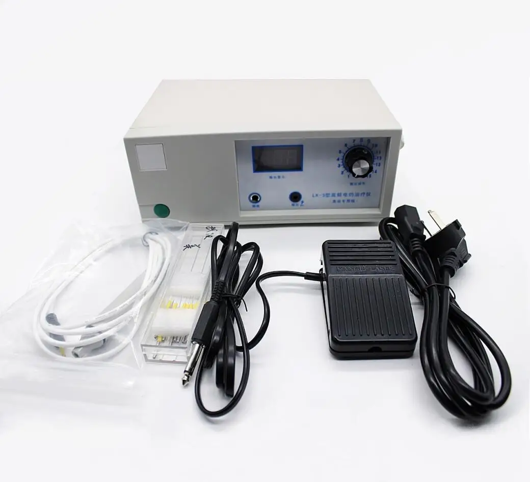 New LK-3 LCD High Frequency Electrocautery Therapeutic Apparatus Cosmetic Surgery Electric Knife Electrocoagulation Hemostat