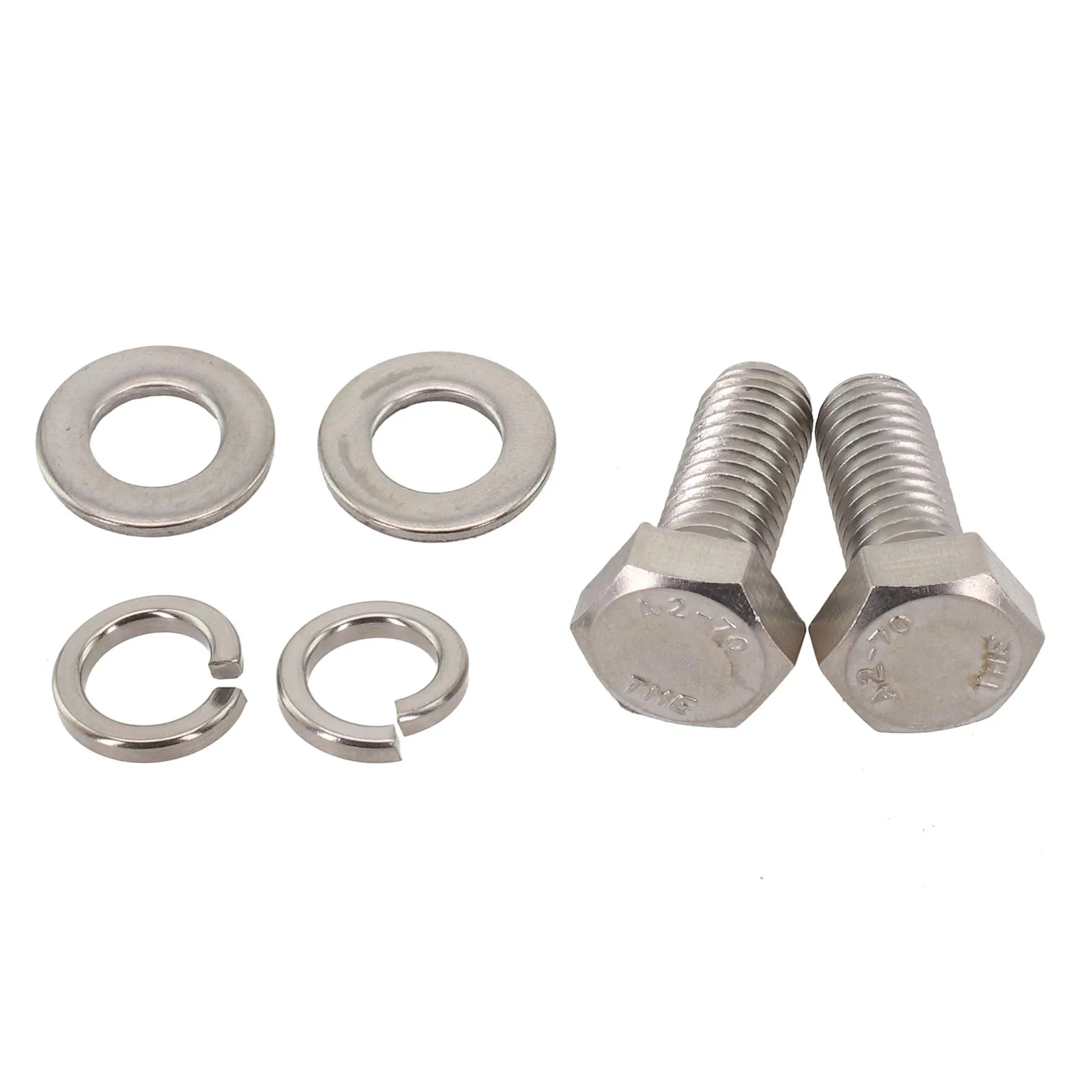 Brass Car Battery Connector with For M6 Thread Adapter and 2 Screws for Replacement and Repair of Battery Poles in Vehicles