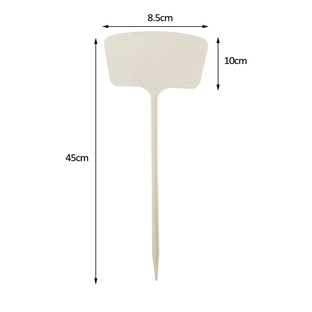 Earth Plug In Plant Marker Tree Name Hand Writing Signage Blank Board Label Stand Pole