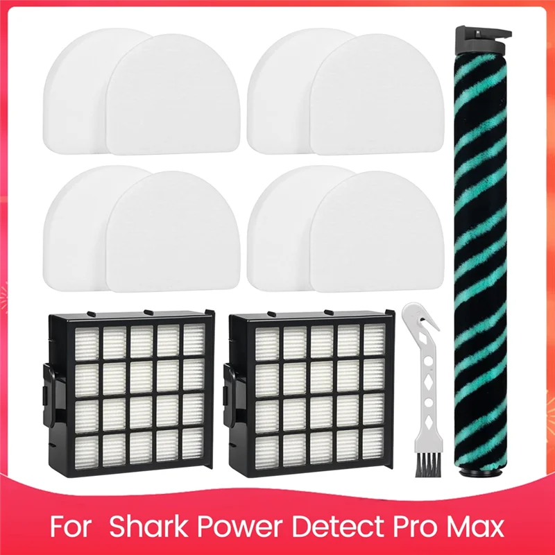 

TKOH-AZ4002 AZ4000 AZ4000C Filter Replacement Parts For Shark Power Detect Pro Max Upright Vacuum Cleaner Brush Filters