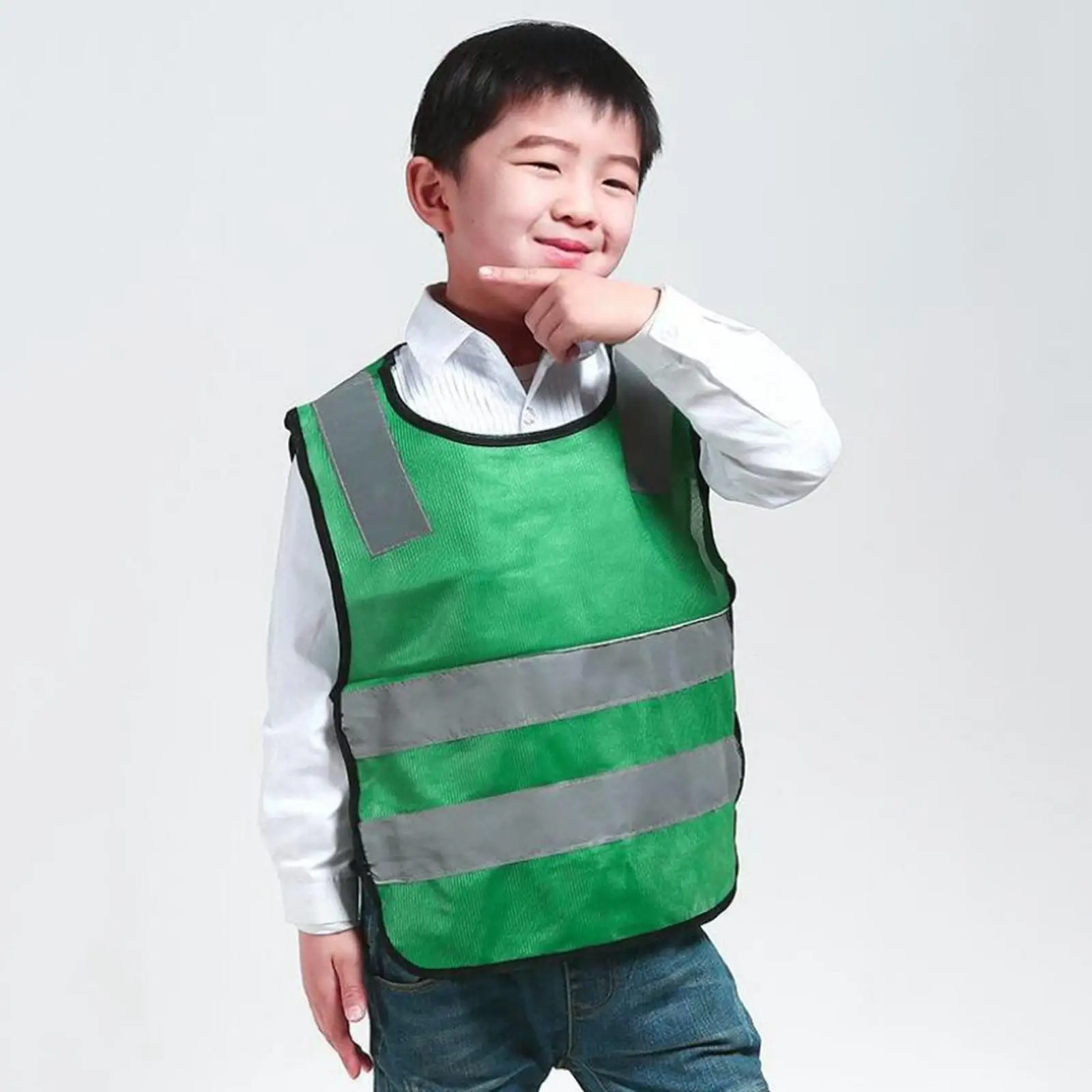 1pc Child Reflective Vest Students Traffic Work Hygiene Clothing