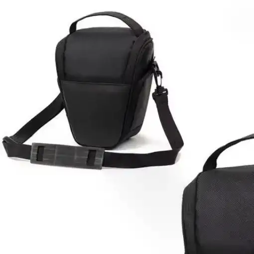 New Simplicity Waterproof SLR Camera Bag Nylon Digital Shoulder Bag Mini Black Photographer Backpack Micro Camera
