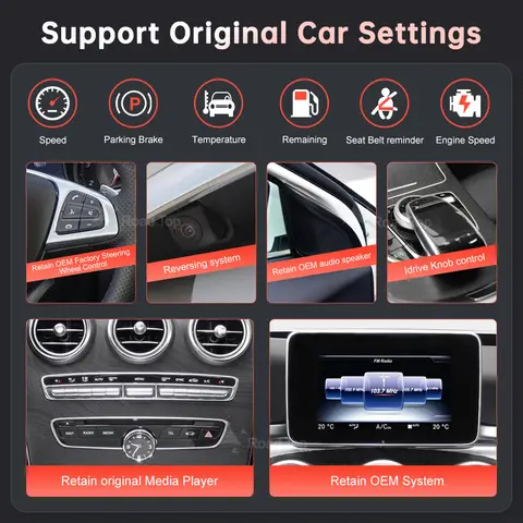 6 best sales mercedes a45 amg screen - №4