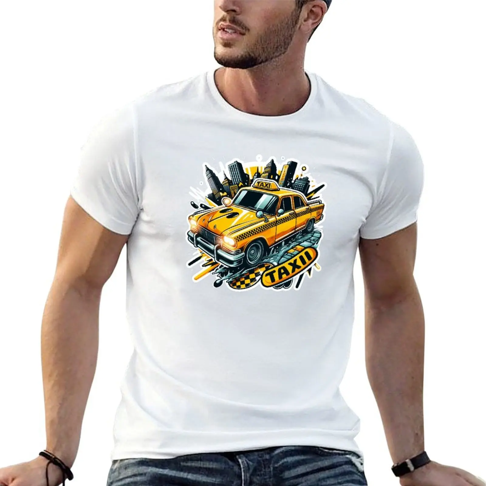 

Rev Up Your Style: Introducing the Taxi Street Style Graphic Collection T-Shirt t shirt man luxury T-Shirt