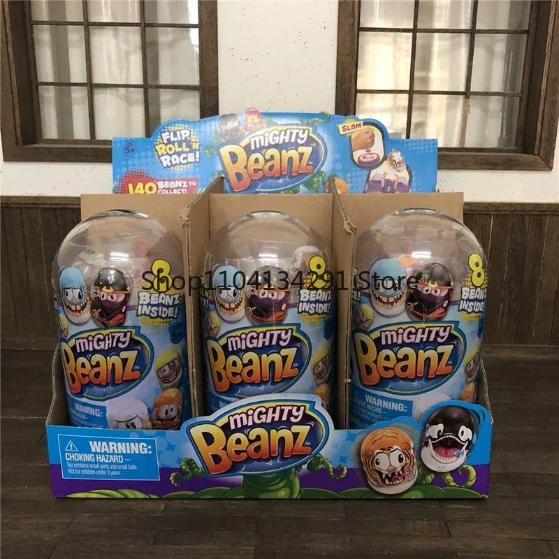 Original Mighty Beanz Spielzeug Anime Figur Überraschung Eier Spielzeug Blind Bag Mystery Box Überraschung Kapsel Spielzeug Roly-poly Spiel Geburtstag geschenk