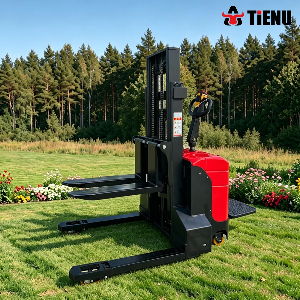 Customized Global Transport 2-ton/3-ton Electric Stacker Crane Narrow Aisle All-electric Stacker Crane