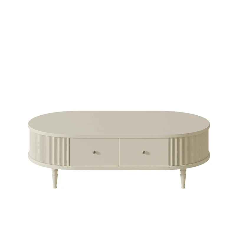 

TV cabinet, coffee table rock slab combination, solid wood TV cabinet