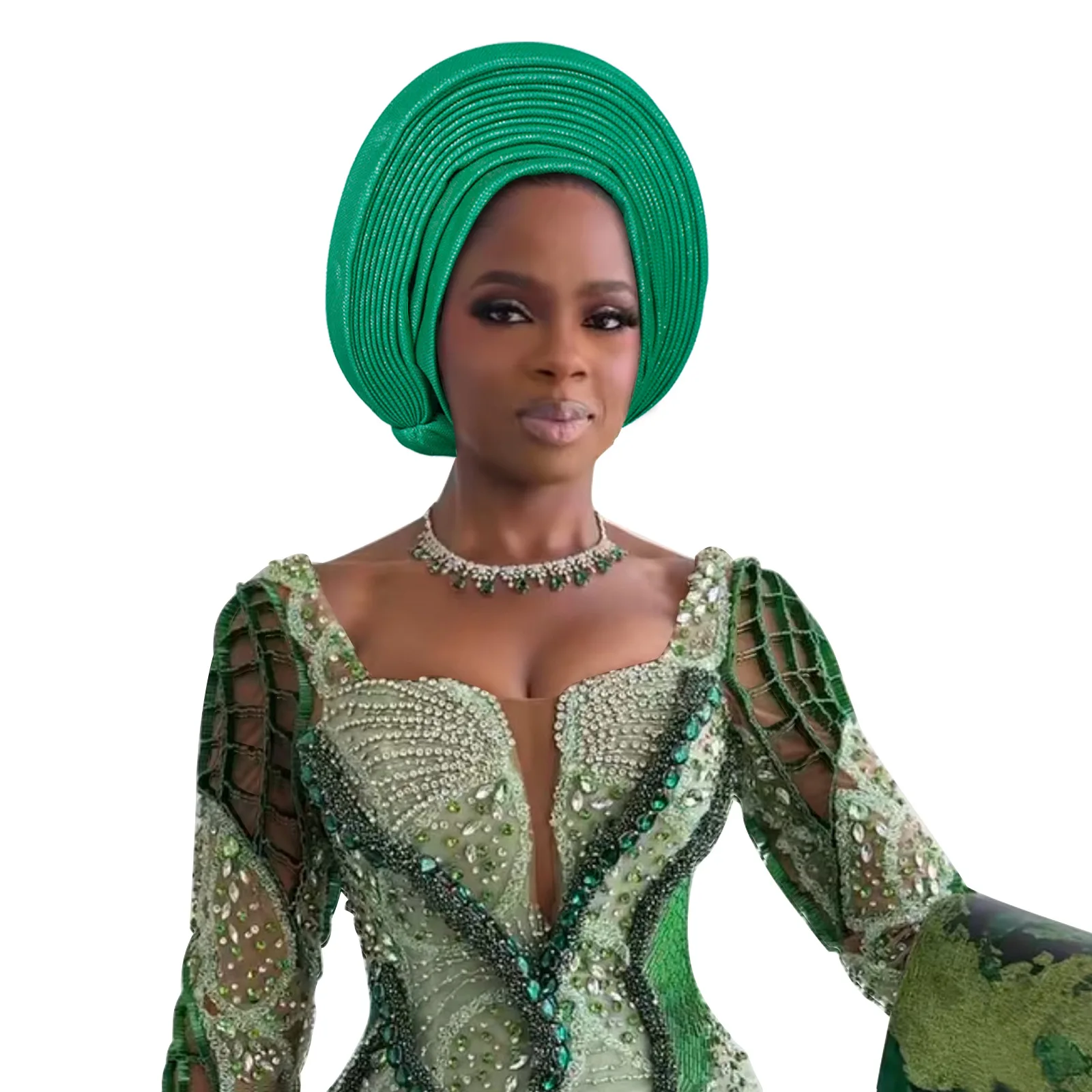 African Headtie Already Made Pleate Turban Cap for Women Auto Gele Bonnet Muslim Hijab Wedding Party Hat Women Caps